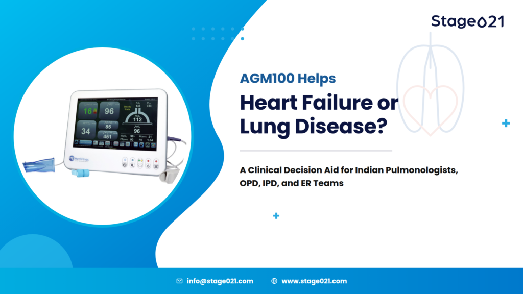 AGM100 helps clinicians understand the overlap between heart failure and lung disease